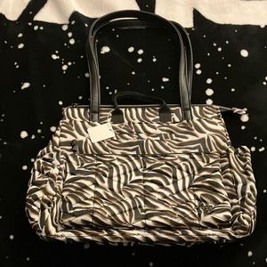 Lug Soprano Tote (zebra sand)